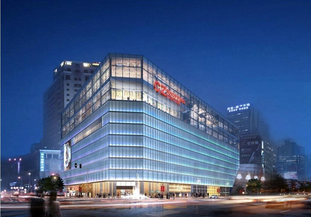 常州購(gòu)物中心外立面改造